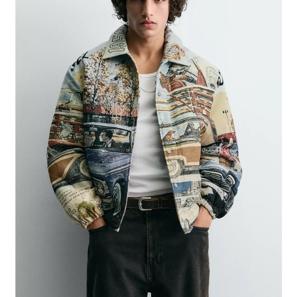 FORD © JACQUARD PUFFER JACKET